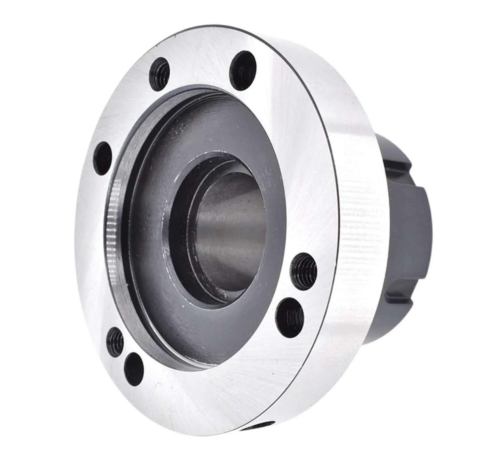 Minikołnierzowy czteroosiowy uchwyt tulejkowy-ER50 ER25 ER32 ER40, 100mm 80mm uchwyt do narzędzia tokarskiego(Er32-d100 (7hole))