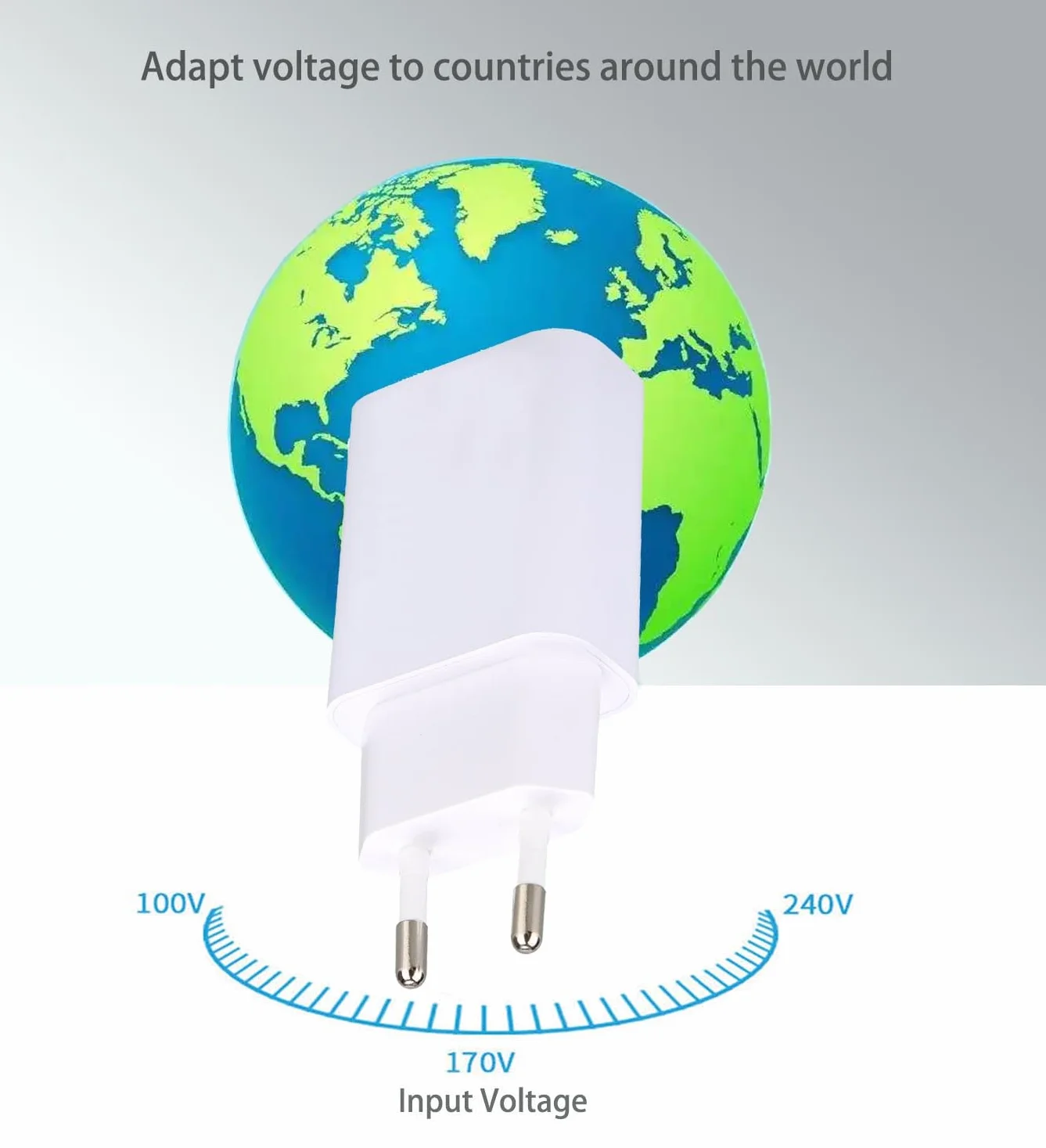 Ładowarka USB 5 V/1 A 2-pak adapter sieciowy