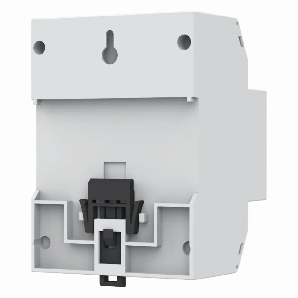 HomeWizard kWh metr WLAN 3-fazowy, certyfikat MID, szyna DIN 35 mm, 100 A, 230 V, licznik zasilania solarnego elektrowni balkonowej, szary