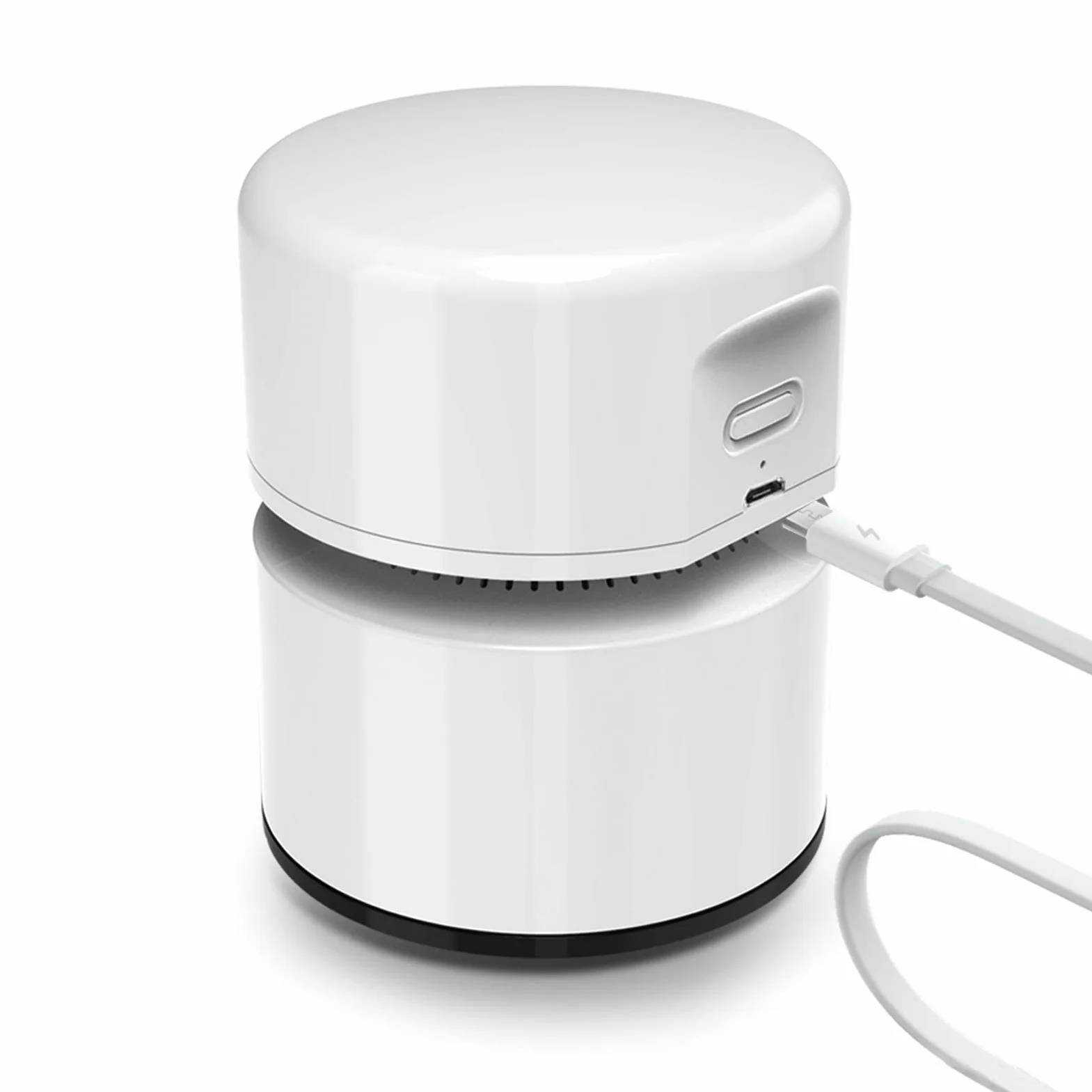 Cuteefun Odkurzacz stołowy mini biurkowy USB 120 minut 2 poziomy ssania obracany 360°