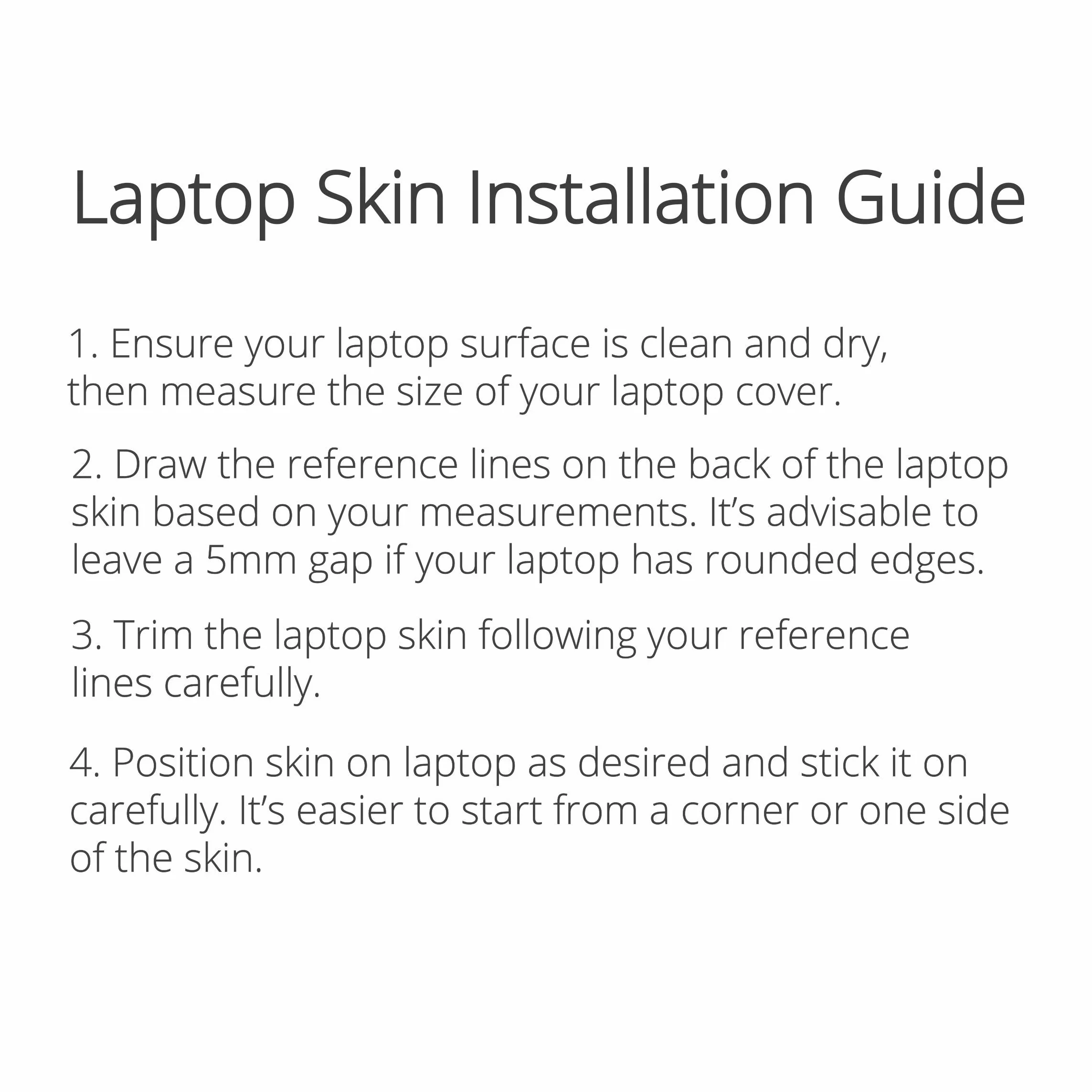 TaylorHe winylowa naklejka na laptopa 39.6 cm 38.1 cm z wzorami i laminatem skórzanym