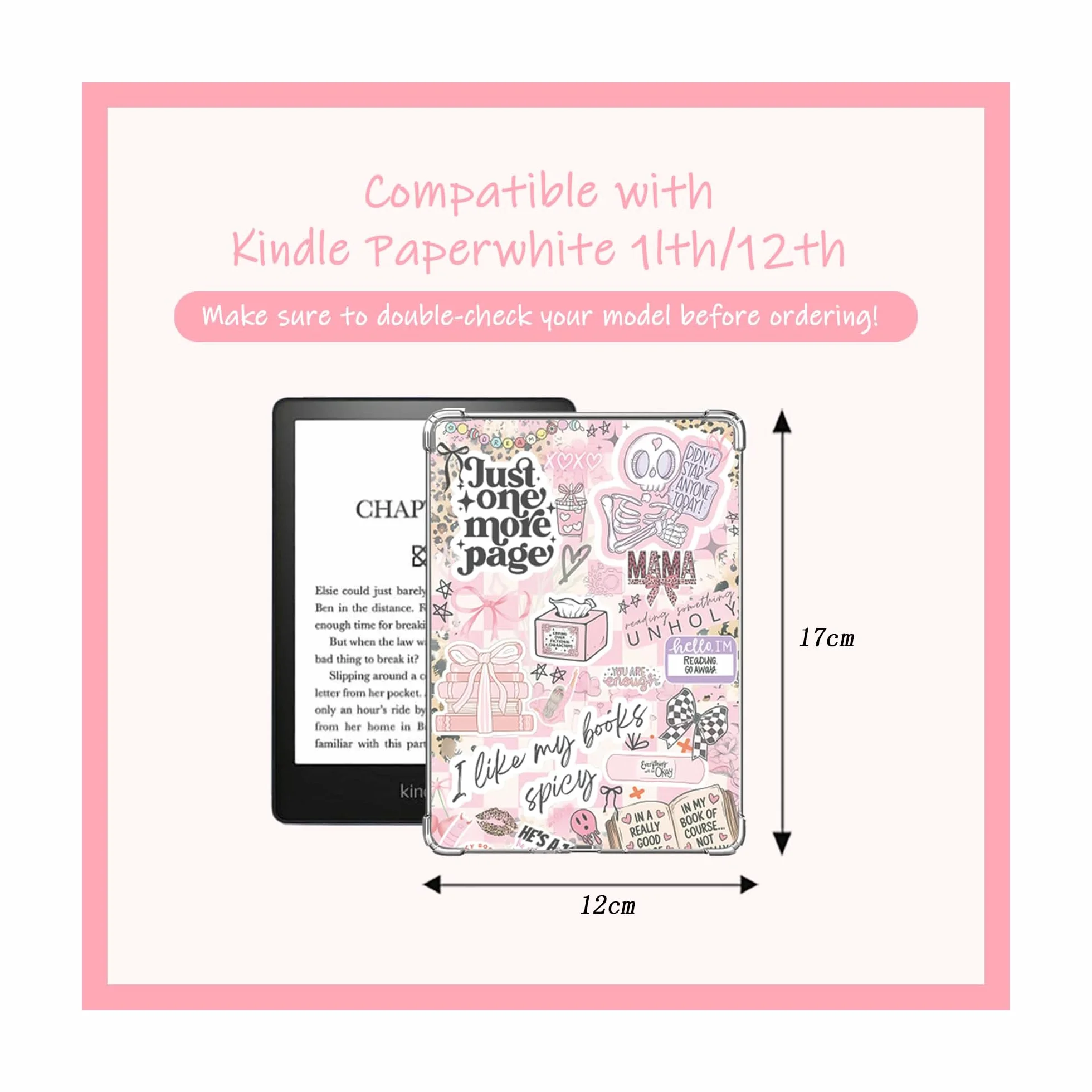 Zestaw akcesoriów dekoracyjnych Kindle Paperwhite 11/12 generacji