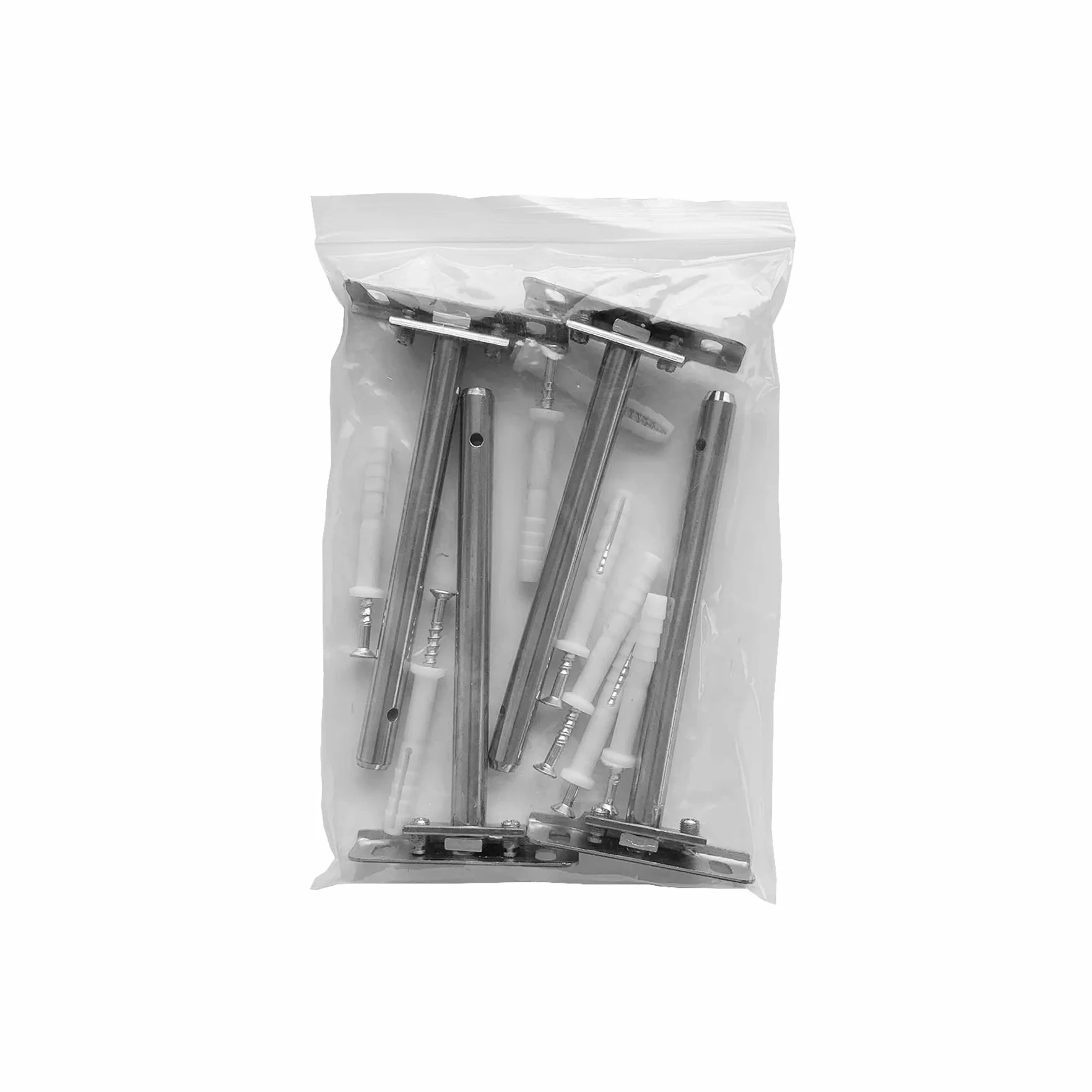LIKERAINY Ukryte Wsporniki Półek o Dużej Wytrzymałości 12x159mm Wsporniki Półki Półkowe Niewidoczne Wsporniki T Półek Drewnianych Montaż na Ścianie Stali 4 Sztuk