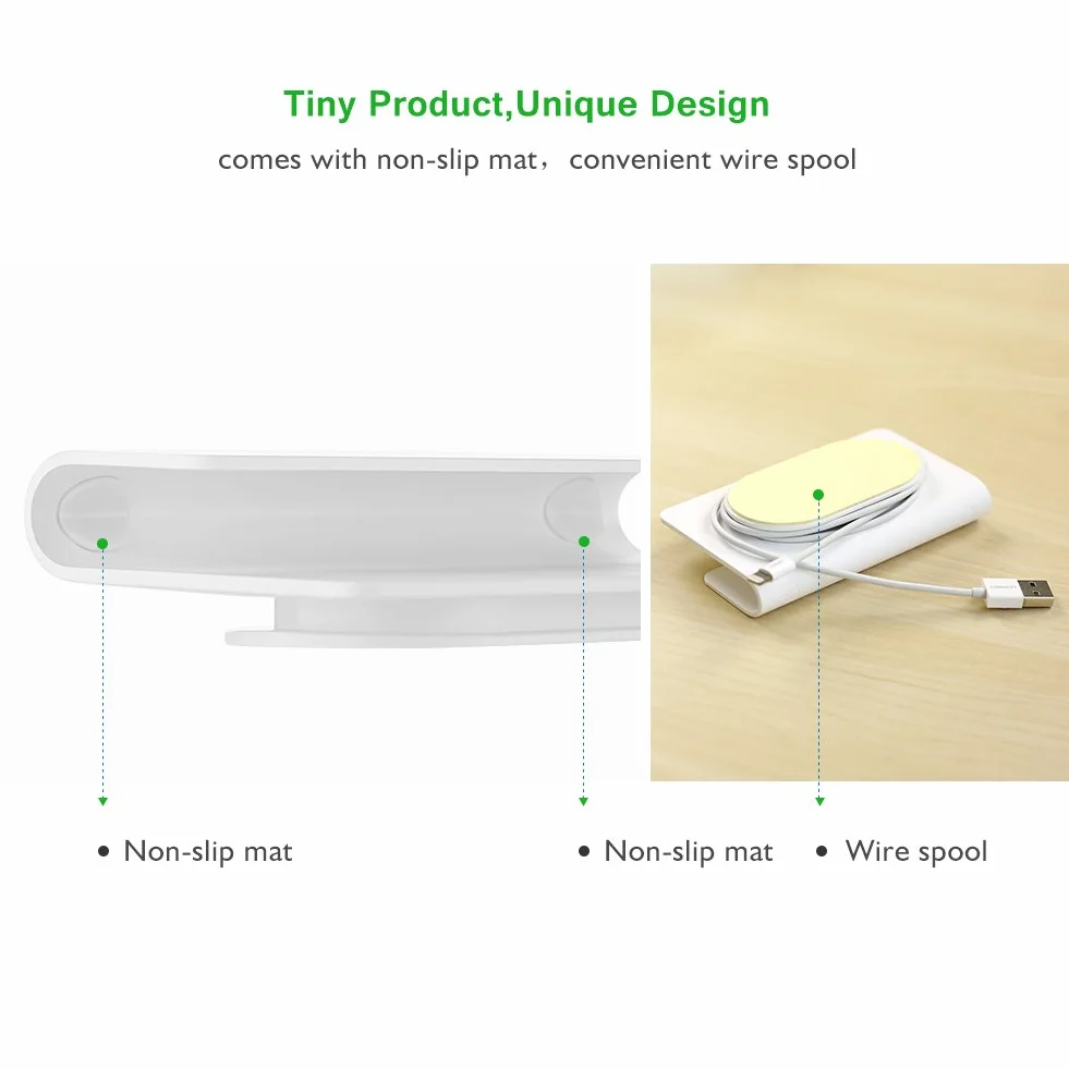 UGREEN Uchwyt ścienny na telefon z paskami samoprzylepnymi do iPhone 11 Pro Max SE XR X XS 8 7 6 Plus 6S Samsung Galaxy S20 Ultra S10 S9 S8 Note 10 9 8