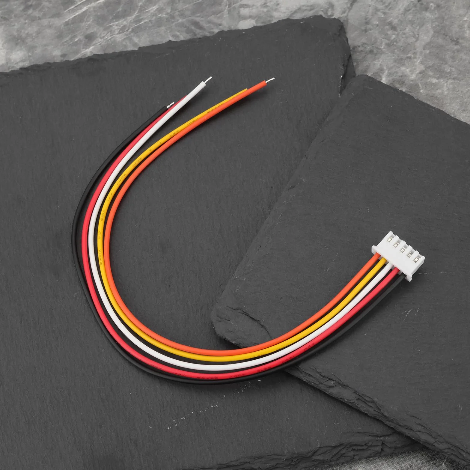 1szt Wtyczka wejściowa głośnika wysokiego poziomu 5Pin JST Złącze głośnikowe samochodowe 2,54mm 22AWG Kompatybilne z JL AUDIO JX250 JX360 JX400 JX500 JX1000 20cm