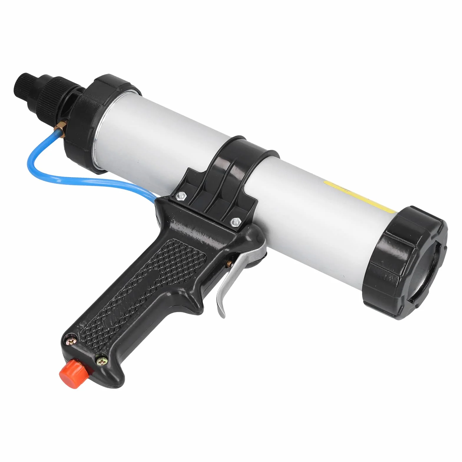 Pistolet do Uszczelniania, Regulator Ciśnienia Powietrza Precyzyjna Kontrola Przepływu Kleju Pneumatyczny Pistolet do Uszczelniania, Powietrza ze Złączem Rury Powietrznej Dekoracji Budynków