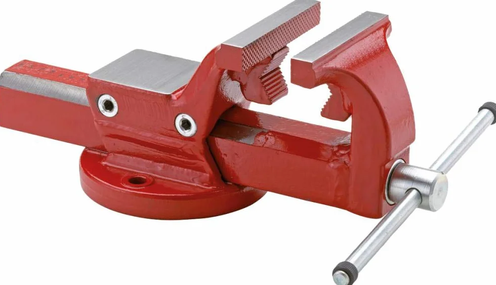 Imadło równoległe ze szczękami mocującymi do rur 160mm FORMAT