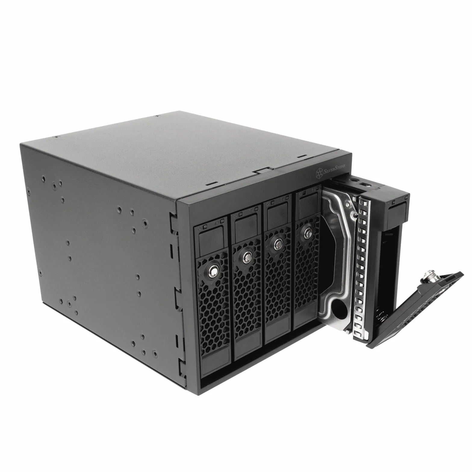 Silverstone SST-FS305B-E Hot-Swap Adapter SAS-12G/SATA 6 Gb/s 5,25" na pięć kieszeni 3,5" czarny