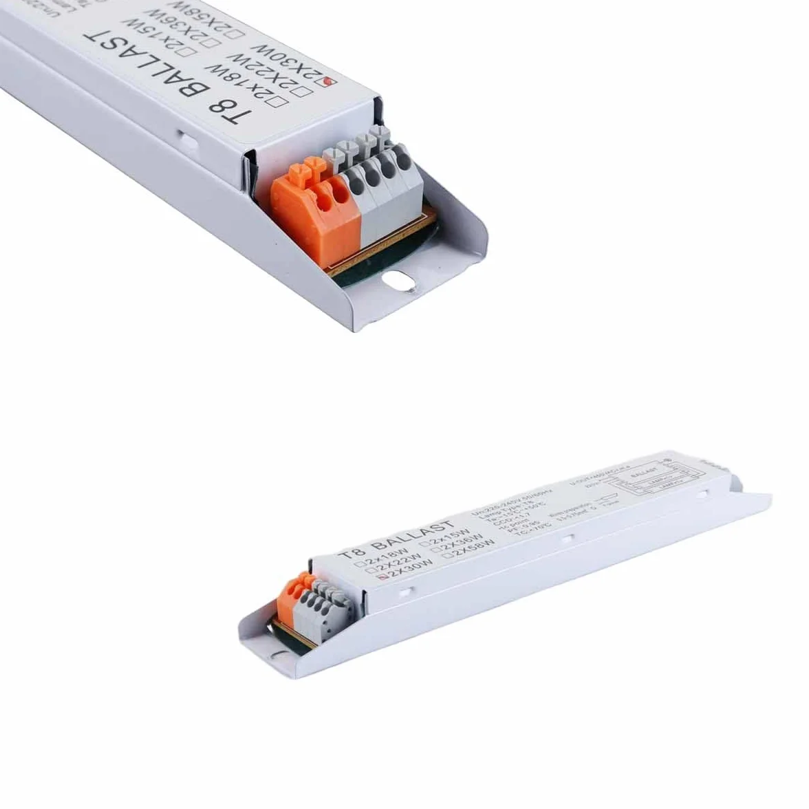 Sarini T8 220-240 V AC 2 x 30 W, szerokonapięciowy, elektroniczny statecznik do świetlówek