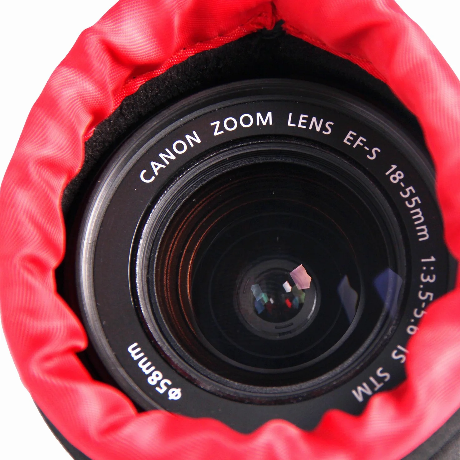 POLAM-FOTO Zestaw 4 grubych woreczków na soczewki do ochrony obiektywu DSLR neoprenowa obudowa