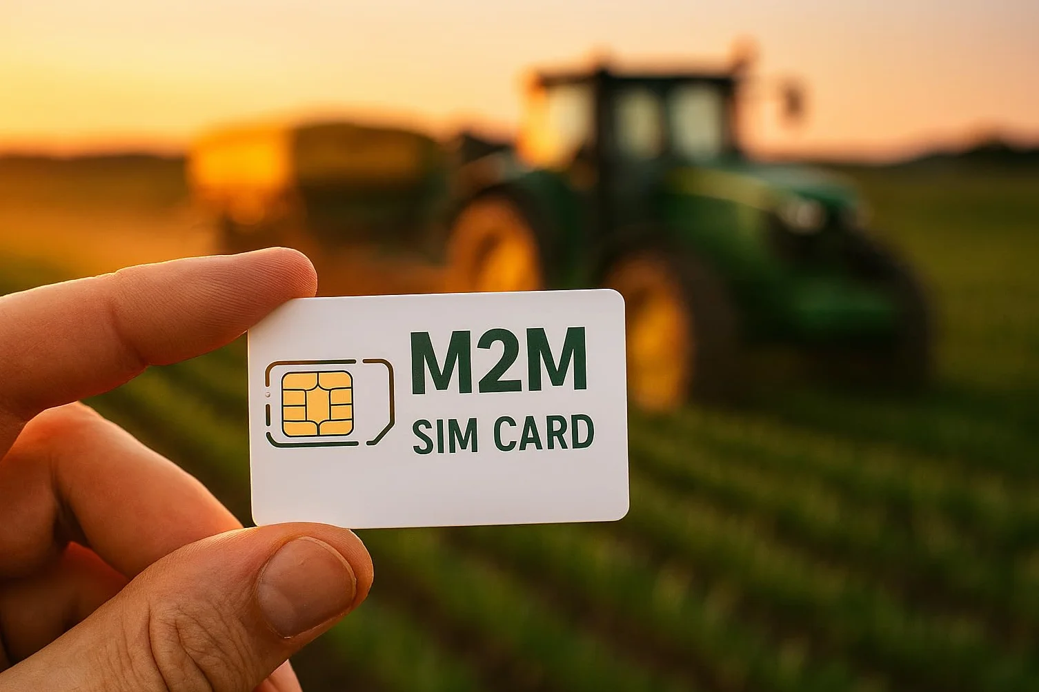 M2M karta SIM do rolnictwa, techniki pomiarowej, czujników, zastosowań GPS, kamer leśnych, robotyki, systemów alarmowych, logistyki, danych korekcji RTK, licznika prądu, monitoringu maszyn