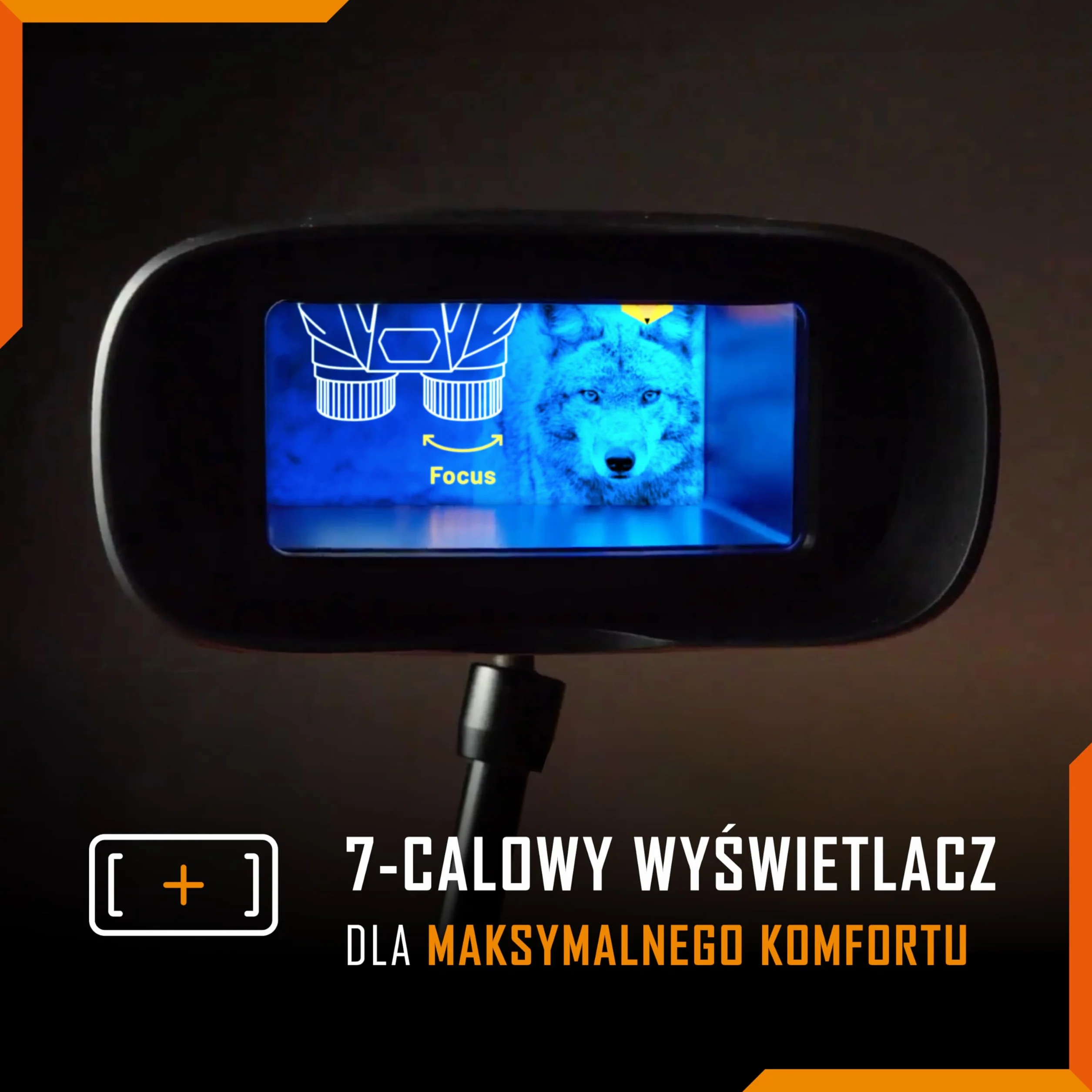 Nightfox Ember Okulary Noktowizyjne Lornetka na Podczerwień 4x Powiększenie 250m 4K