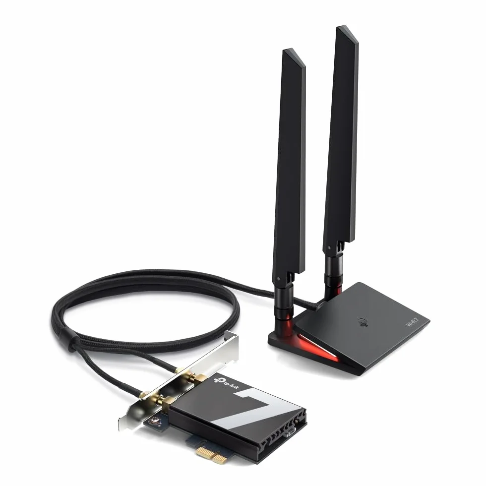 TP-Link Archer TBE550E karta Wi-Fi BE9300 Tri-Band Wi-Fi 7 Bluetooth 5.4 PCIe WPA3