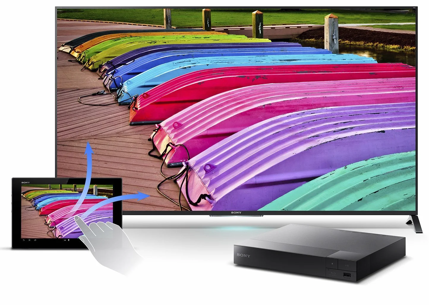 Sony Bdp-S3700 BDPS3700BEC1 Odtwarzacz, Czarny, ‎19,4 x 23 x 3,9 cm
