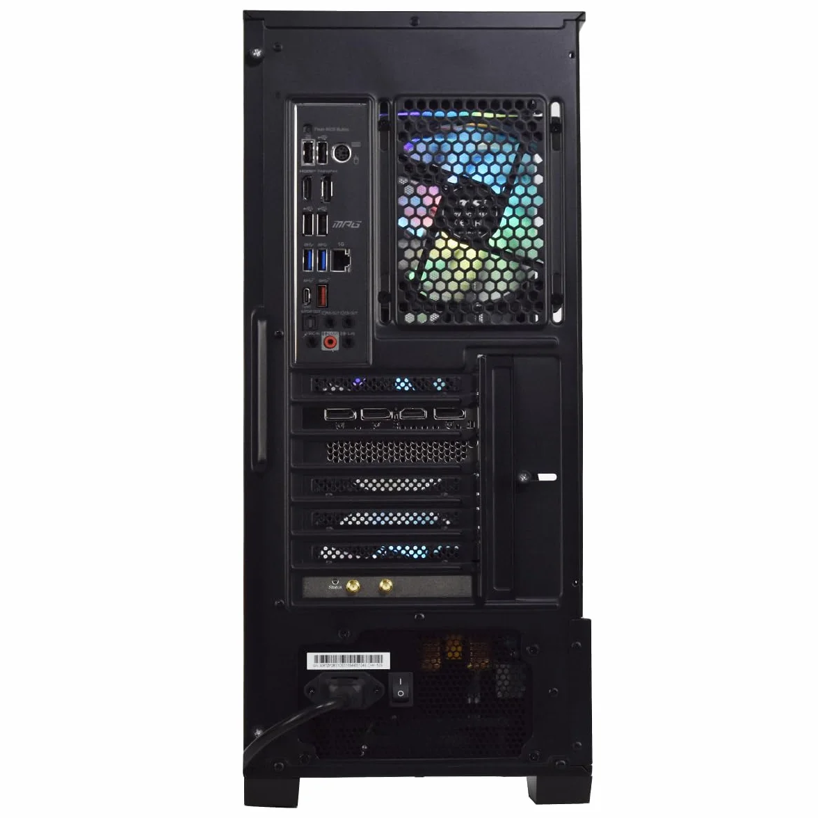 MSI PC Gamer RTX 4060 R7 5700X 16GB DDR4 1TB NVMe
