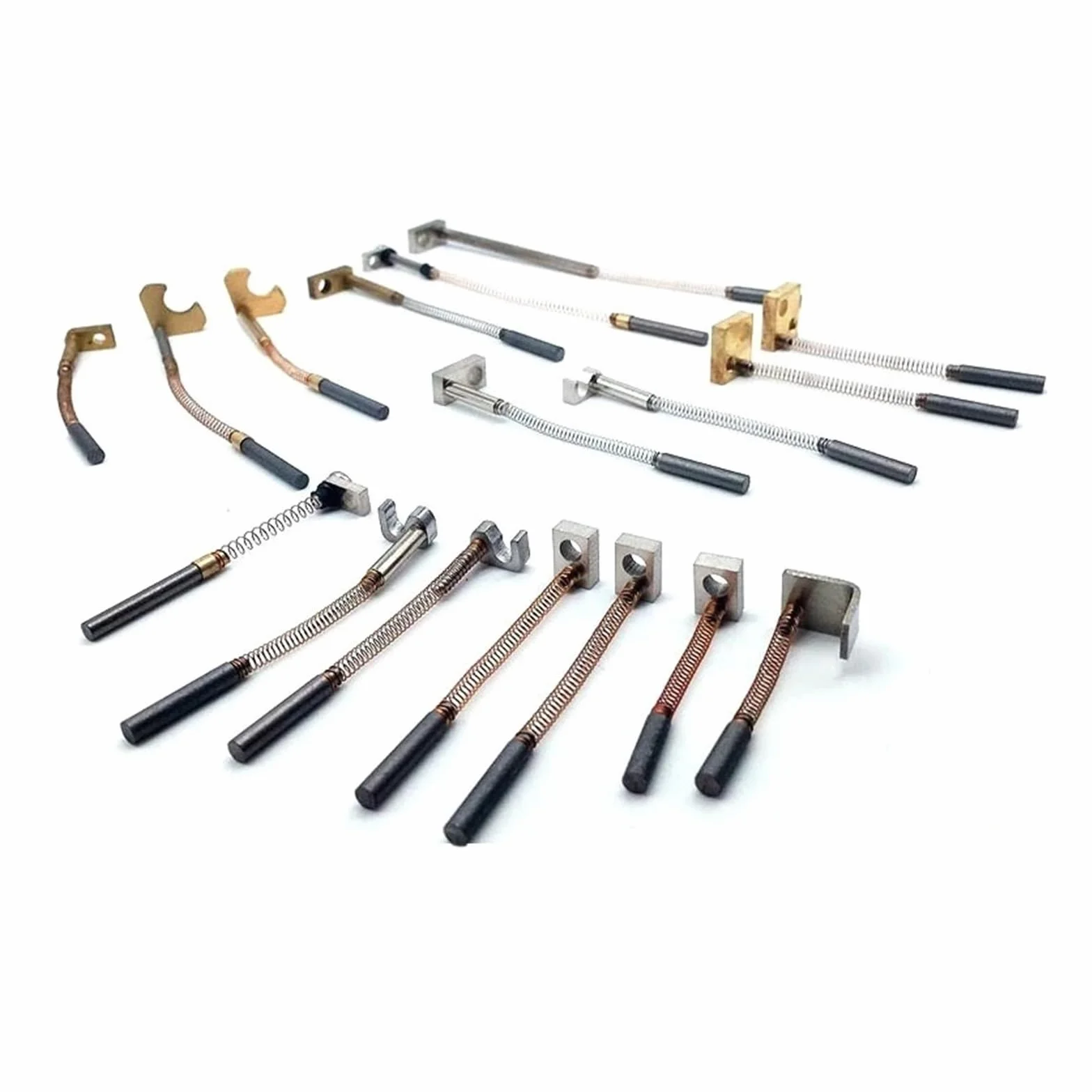 2 szt. szczotki węglowe do wrzeciona - NAK076B NCBZ szczotka węglowa do półprzewodnikowej maszyny do cięcia (3 x 53 mm - 8,5 x 6 x 3 mm)