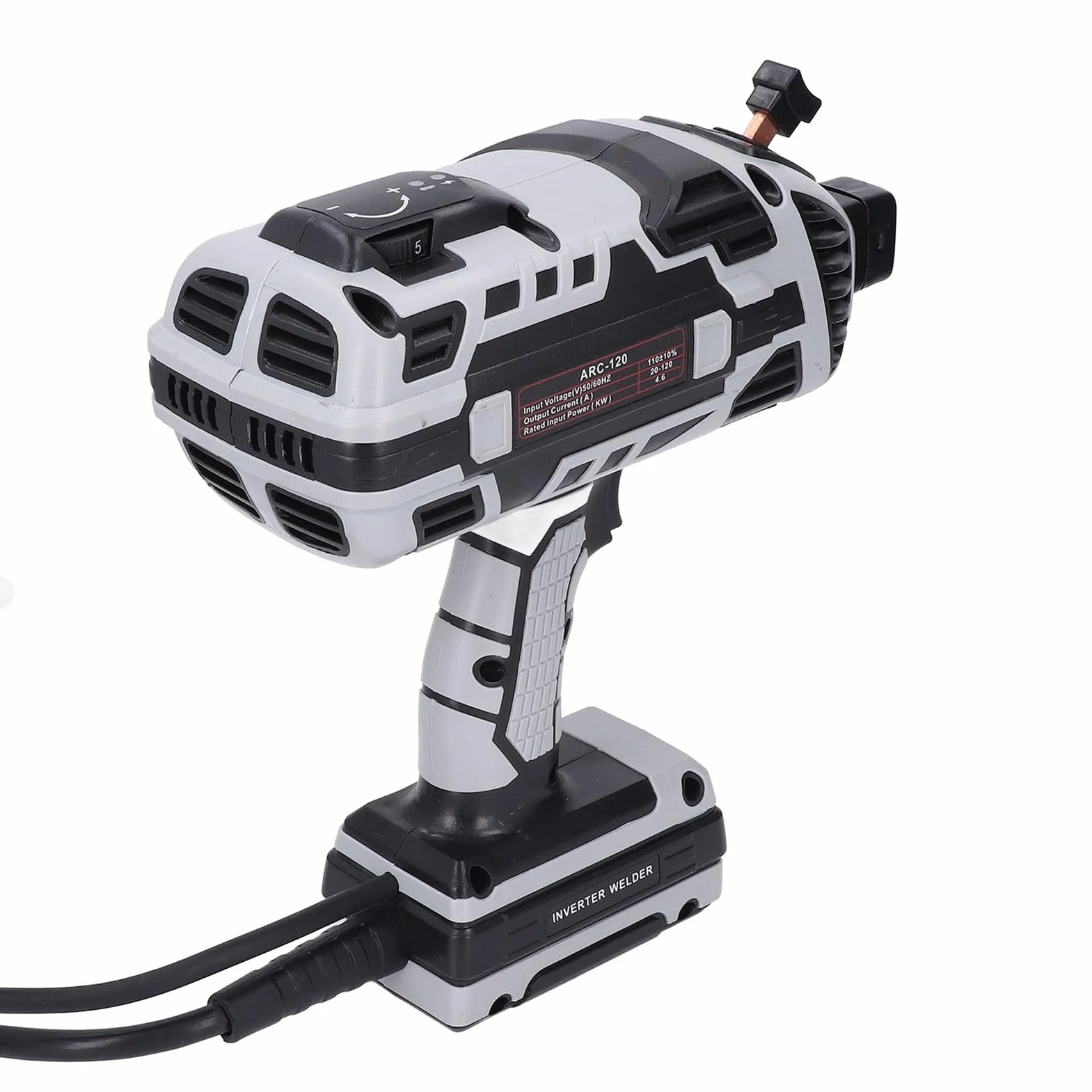Aramox Handheld Zestaw Spawaczy IGBT Falownik 6 REGULACJA SZYBKA SZYBKA ELEKTRYCZNA MASZYNEK SPAWKOWANYCH DO PRODUKTY IRTUMING, KONSERWACJA SPRZĘTU GRY (Wtyczka UE 220V)
