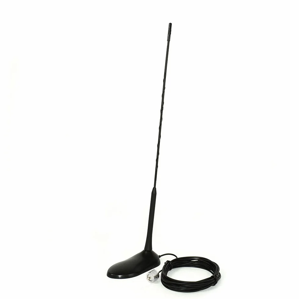 Antena CB PNI Extra 45, 45 cm, 150 W, zasięg 10 km, uchwyt magnetyczny, kabel 4 m RG174