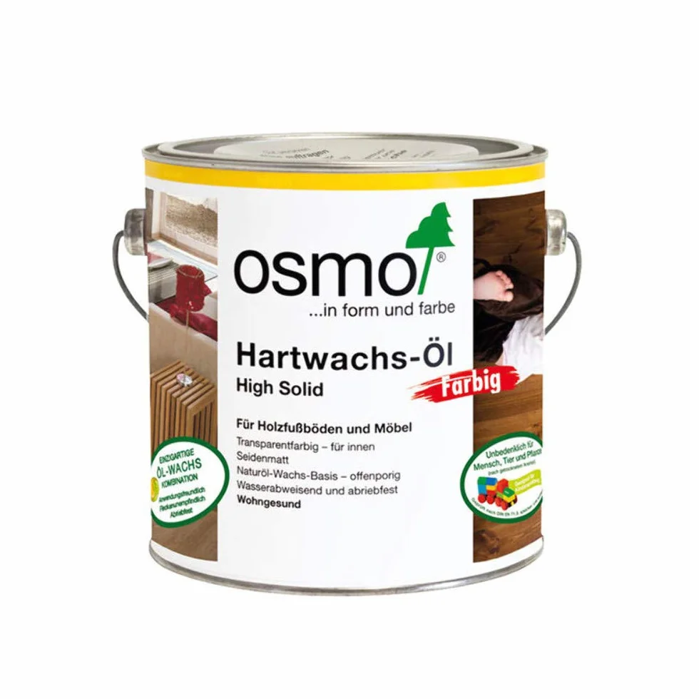 Osmo Polyx twarde farby do wosku – jasnoszary, 2,5 l, 3067D