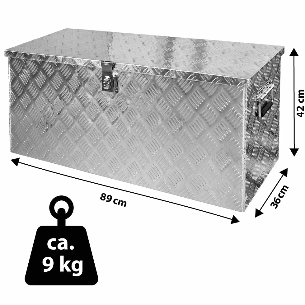 Trucky Truckbox skrzynka narzędziowa skrzynka narzędziowa skrzynka na przyczepę aluminiowa skrzynka na dyszel D120