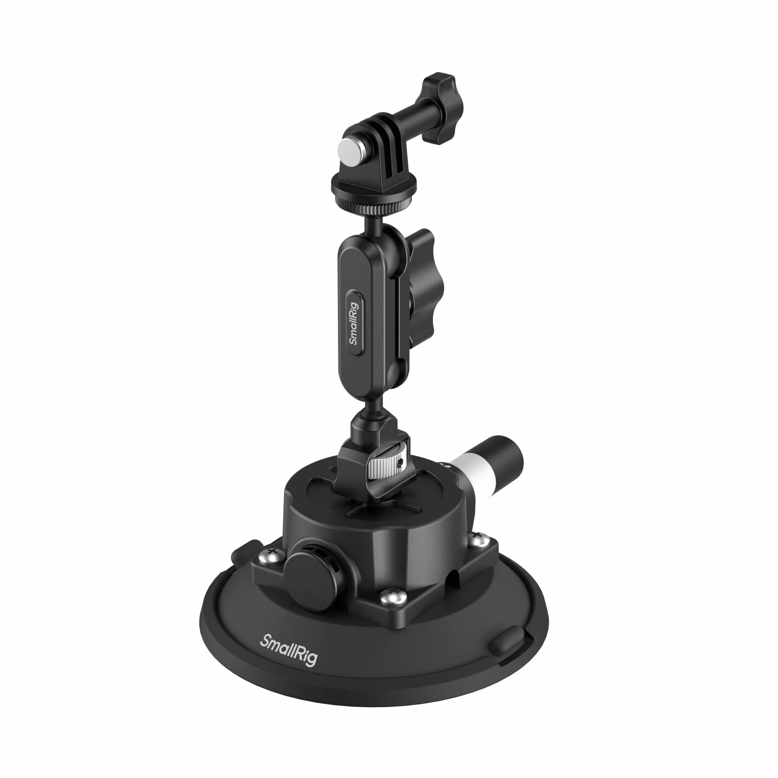 SMALLRIG Uchwyt 4,5" Magic Arm z przyssawką kulową do DJI Osmo Action 5 Pro/4, Insta360 x5, GoPro 13/12, udźwig 1,5 kg