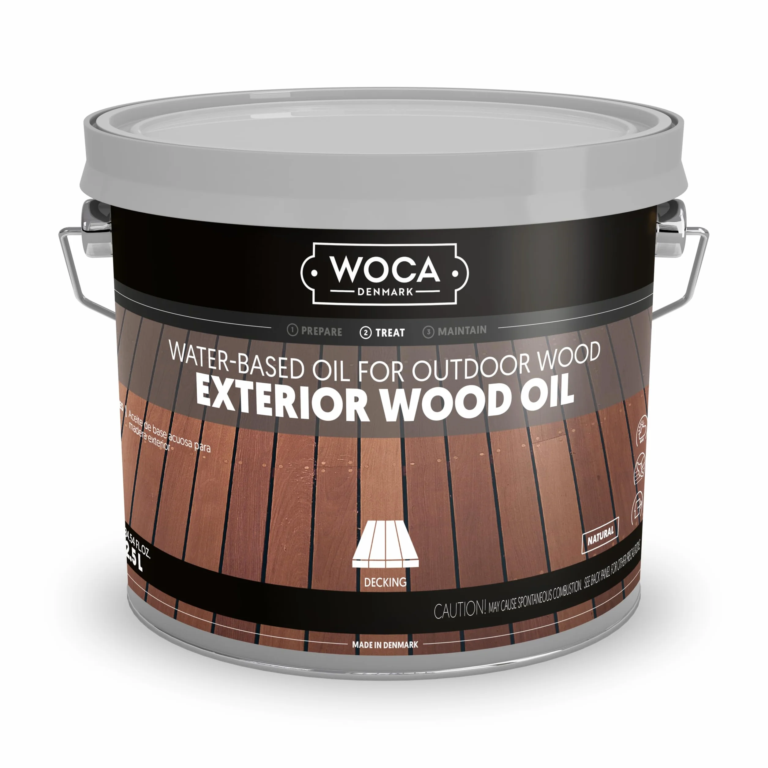 Woca Olej naturalny na zewnątrz - 2,5 l