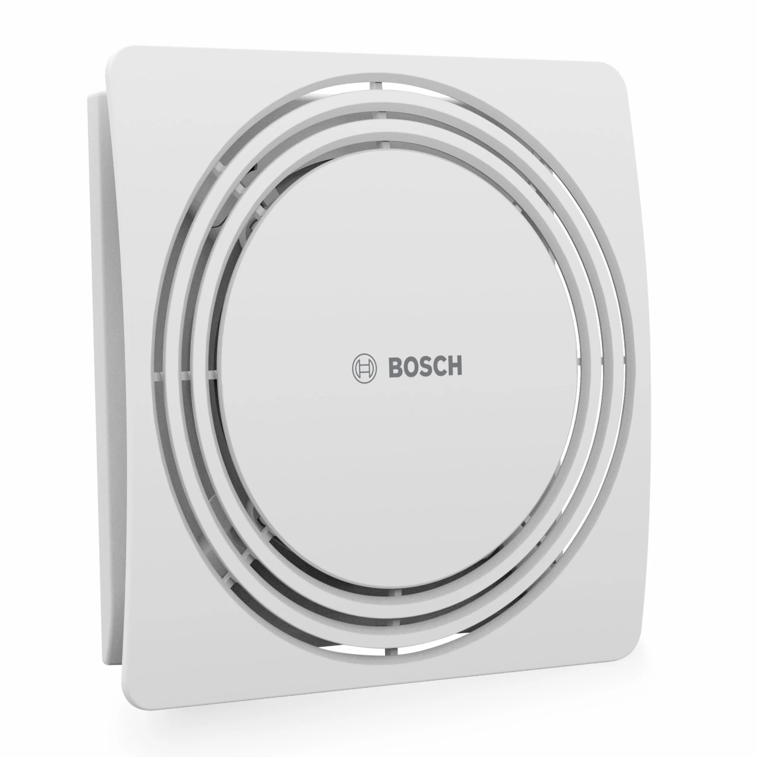 Bosch Cichy Wentylator Łazienkowy 1900 DH 125mm - Do wentylacji łazienki i toalety, przeciw wilgoci i pleśni – z czujnikiem wilgotności i zegarem sterującym – średnica 125 mm