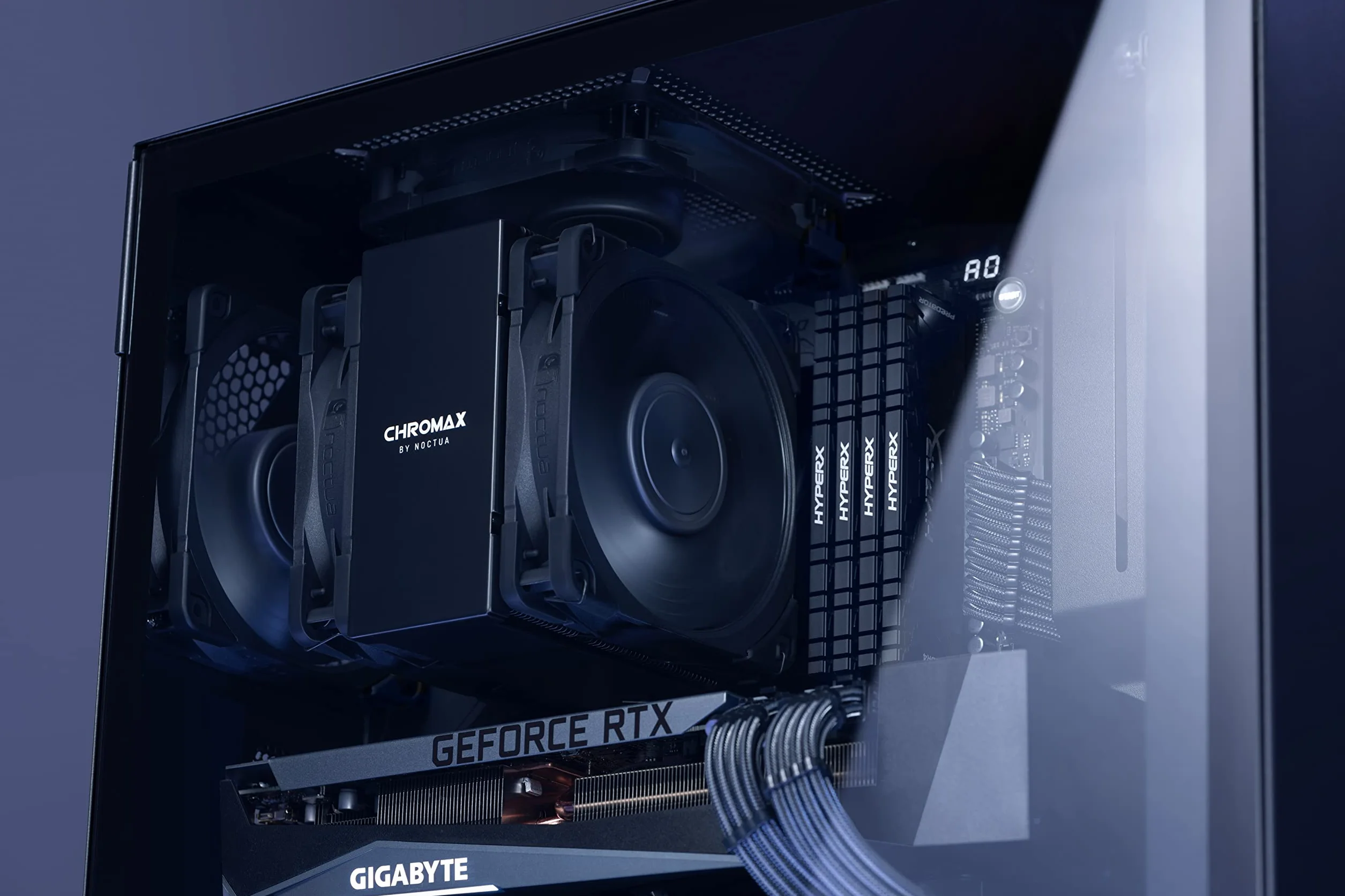 Noctua NA-HC8 chromax.black Pokrywa Radiatora dla NH-U12A Czarna