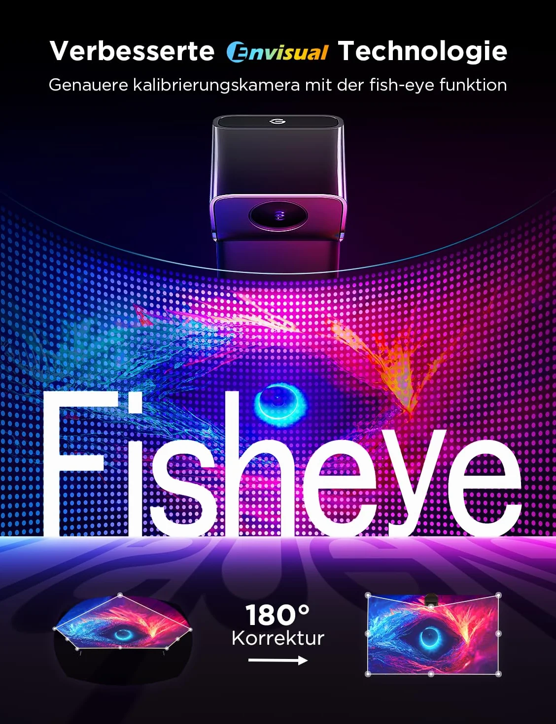 Govee Oświetlenie Led TV, zestaw podświetlający 3 Lite do telewizora od 55 do 65 cali, taśma świetlna LED RGBICW Wi-Fi TV 3,6 m z kamerą i inteligentnymi listwami świetlnymi 38 cm z podwójnymi diodami | Taśma RGBIC 3,6 m z kamerą, 15 cali Smart Lightbar,