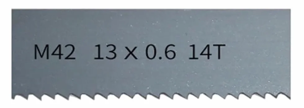 Brzeszczot piły, Brzeszczoty taśmowe M42 do metalu, 14TPI x 1/2 cala, ostre brzeszczoty, brzeszczot bimetaliczny o wielu długościach cięcia twardego drewna(2080mm)