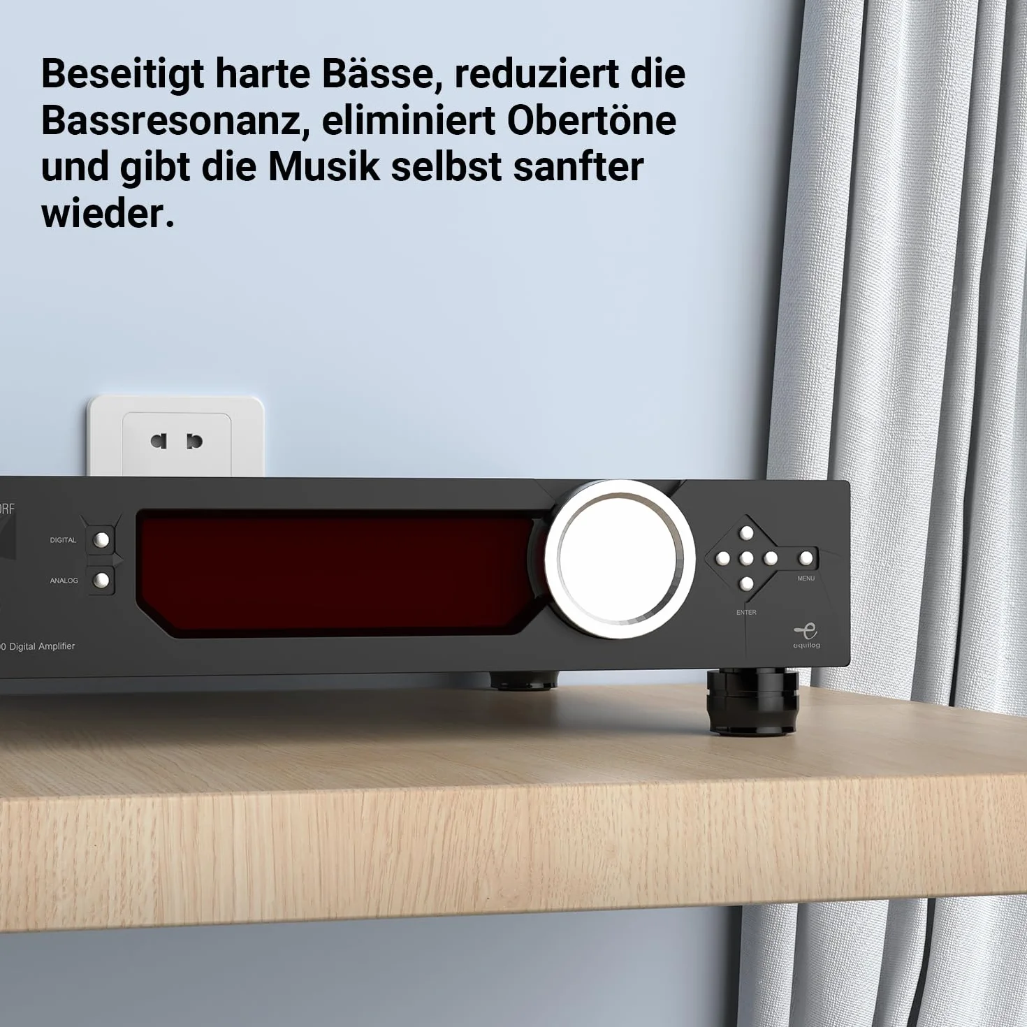 Nóżki głośnika HiFi, 33 x 22 mm, czarne, 4 sztuki do subwoofera gramofonu