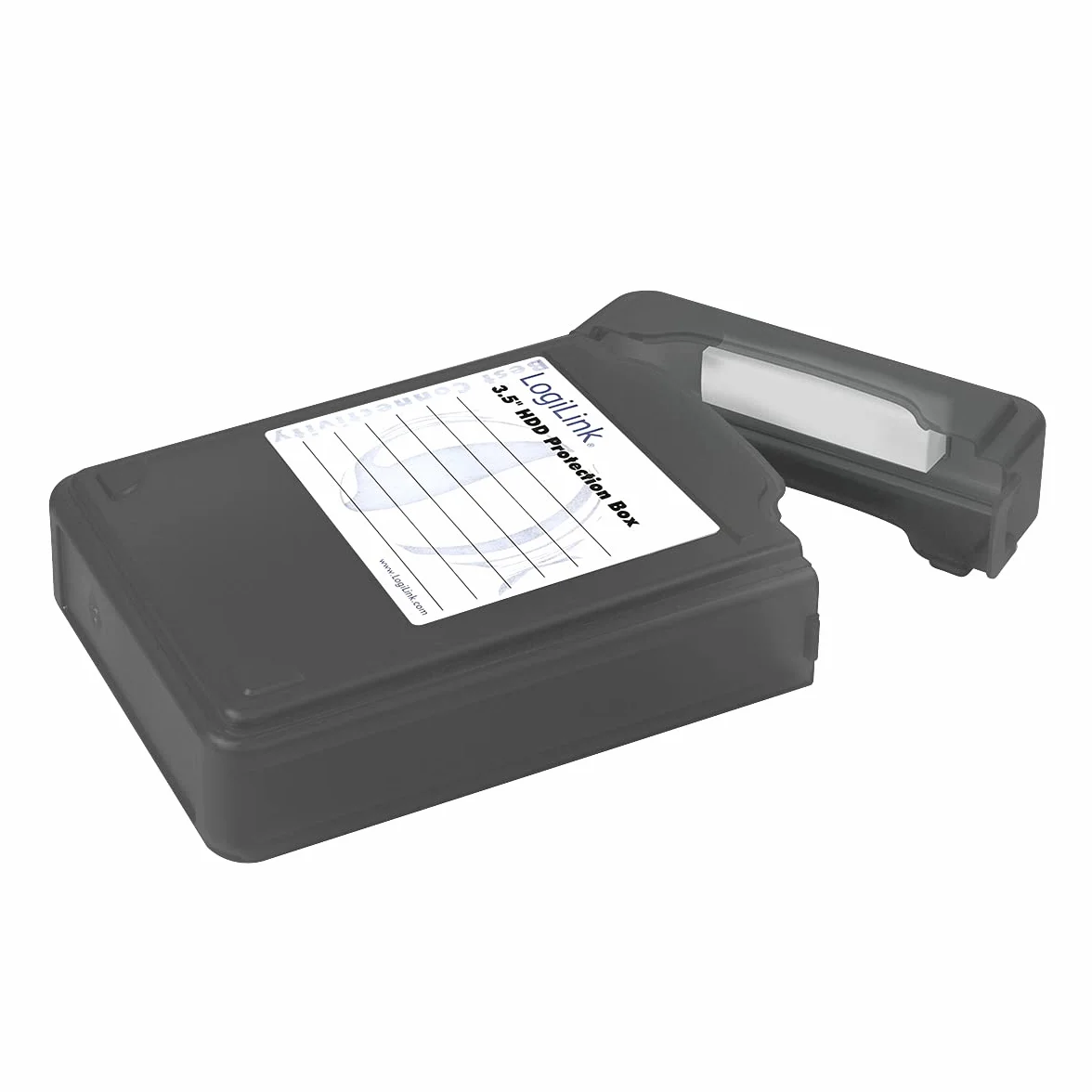 LogiLink UA0133 pokrowiec na dysk twardy 3,5 cala HDD czarny