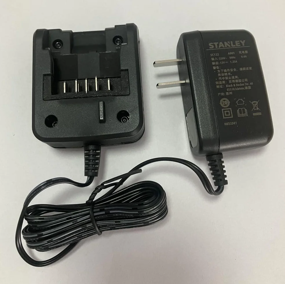 Ładowarka do baterii litowej 10,8/12 V SC122 do wiertarki litowej STANLEY SCD121S2K akcesoria do elektronarzędzi