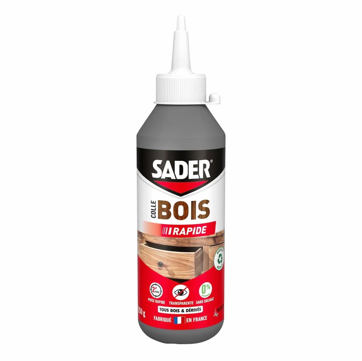 Bostik Sa Klej do Drewna, Przezroczysty, 250 g