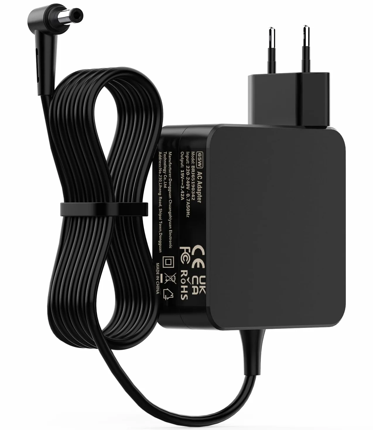 Ładowarka 65W kompatybilna z Asus F550C F555L F554L F552C F550L F751L X550C X551C X552C X554L K550C AD887020 ADP-65DW C PA-1650-78 EXA1208EH Adapter do ładowarki