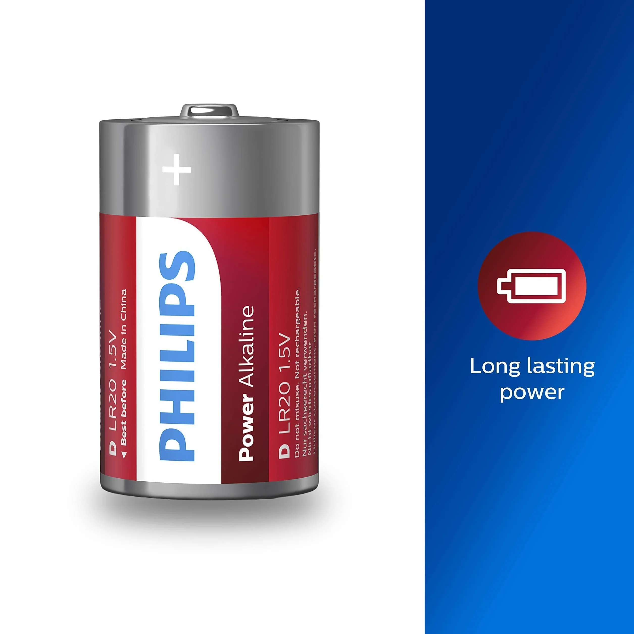 Philips Power Alkaline Baterie 2 szt.
