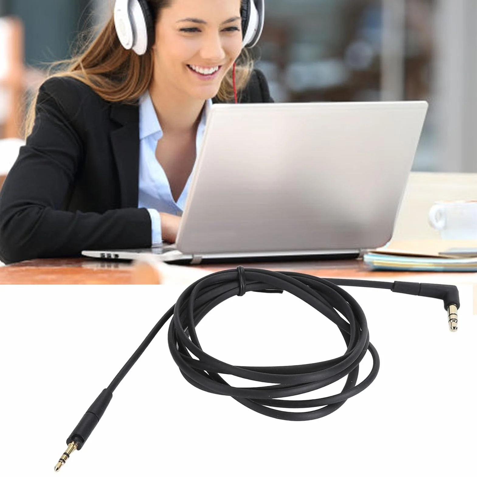Kabel Zamienny Audio do HD400S HD4.30 HD4.50BTNC MOMENTUM 3, Przewód Słuchawkowy