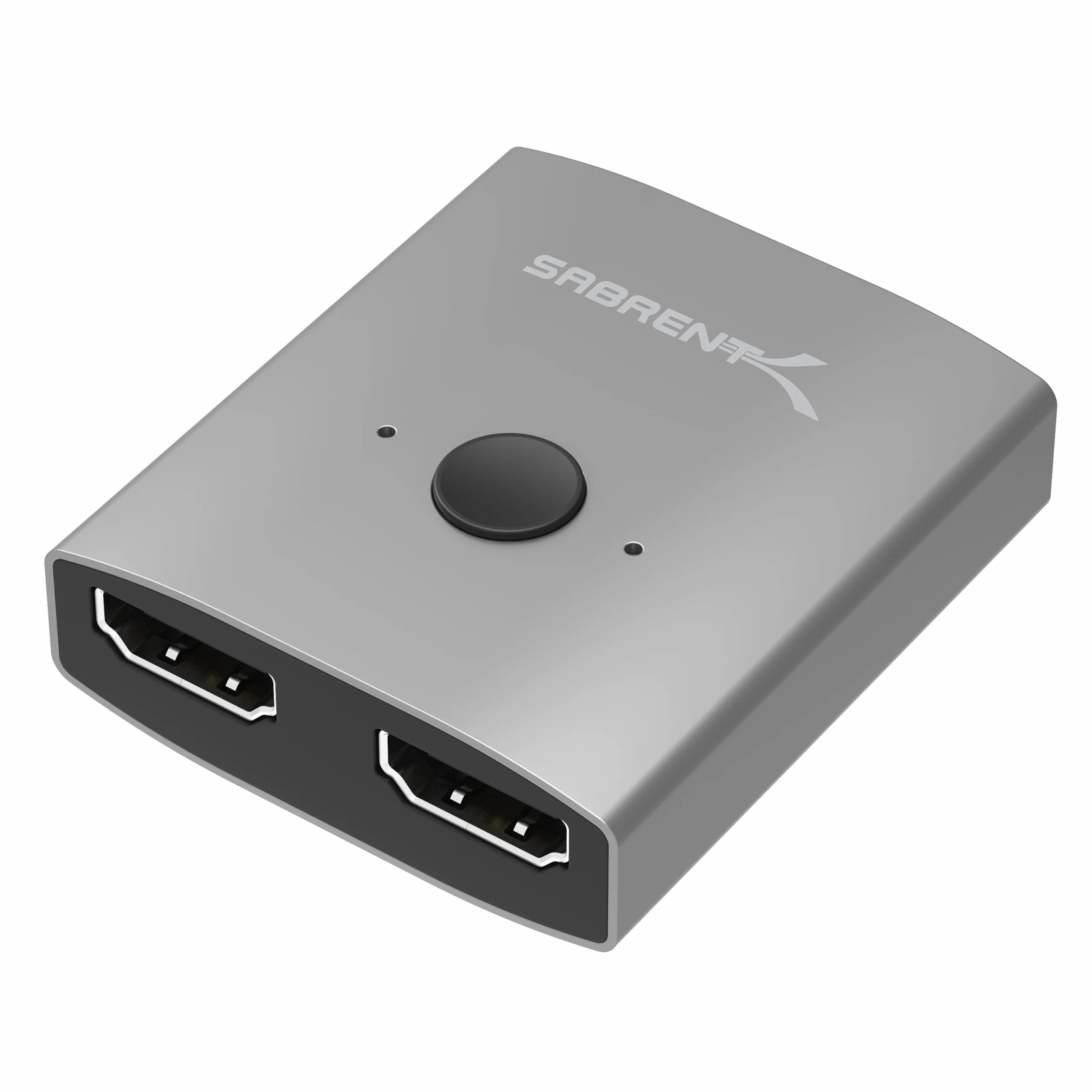 SABRENT Rozdzielacz HDMI 4K 60 Hz Przełącznik HDMI 2 w 1 Obsługa HD 4K 3D 1080P