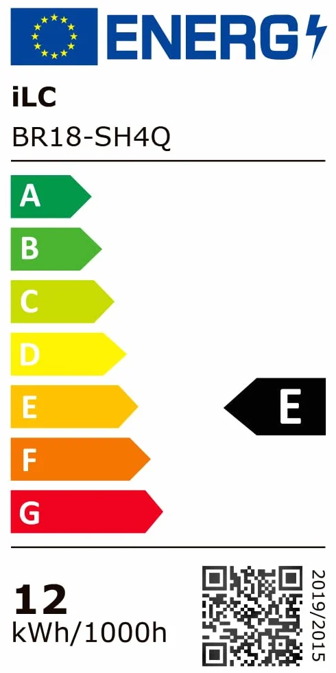 ILC żarówka Edisona E27 o mocy 12 W, ekwiwalent 85 W, zmieniająca kolor ściemniana, RGBW LED, ciepła biel 2700 K, dołączony pilot zdalnego sterowania