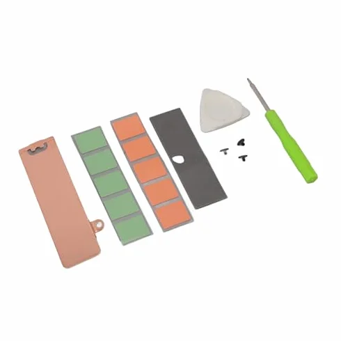 Miedziany Radiator M.2 do Laptopa NVMe z Podkładką Termiczną dla SSD 2230 2280 G15 5530 G16 7630