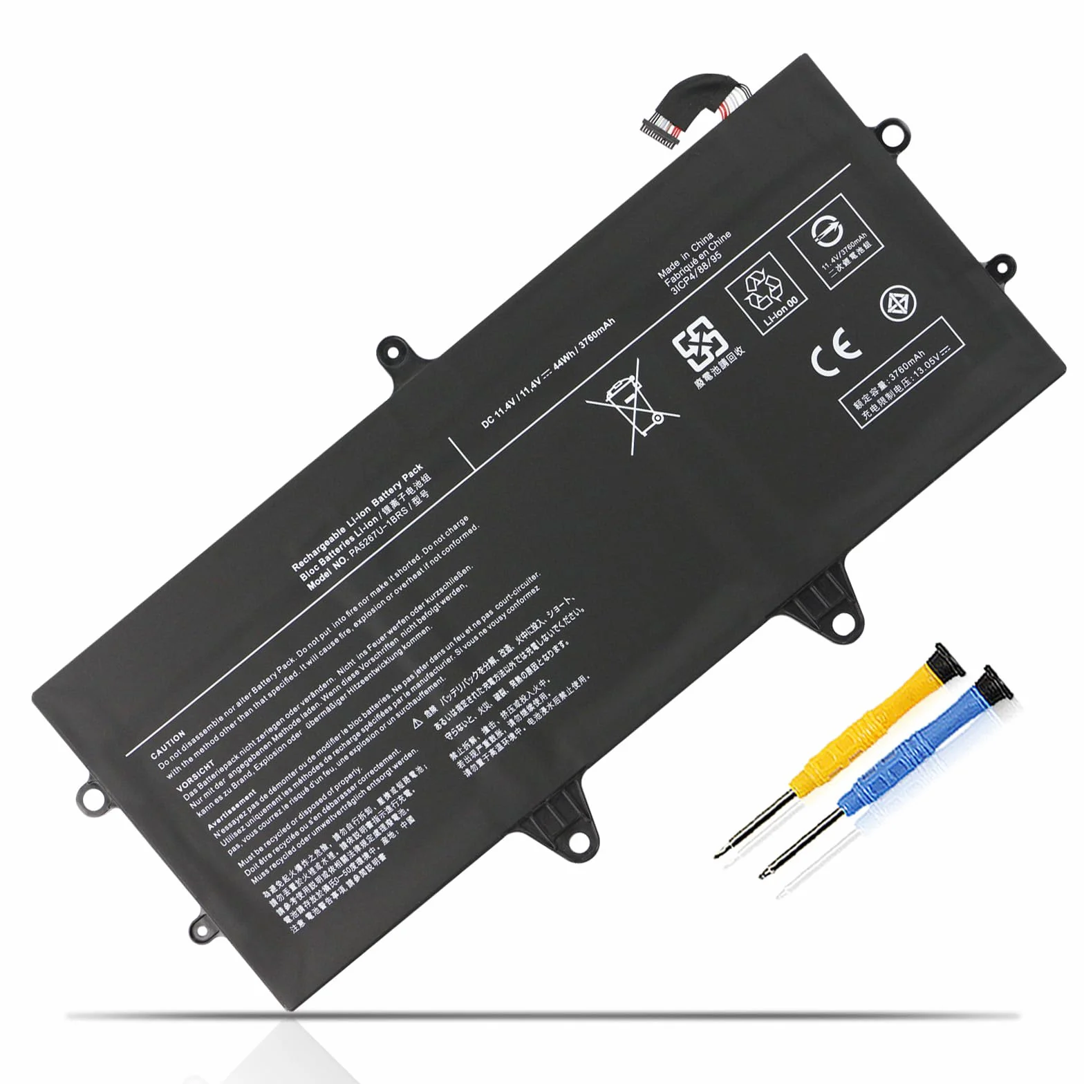 Bateria do Toshiba Portege X20W-D Laptop PA5267U-1BRS