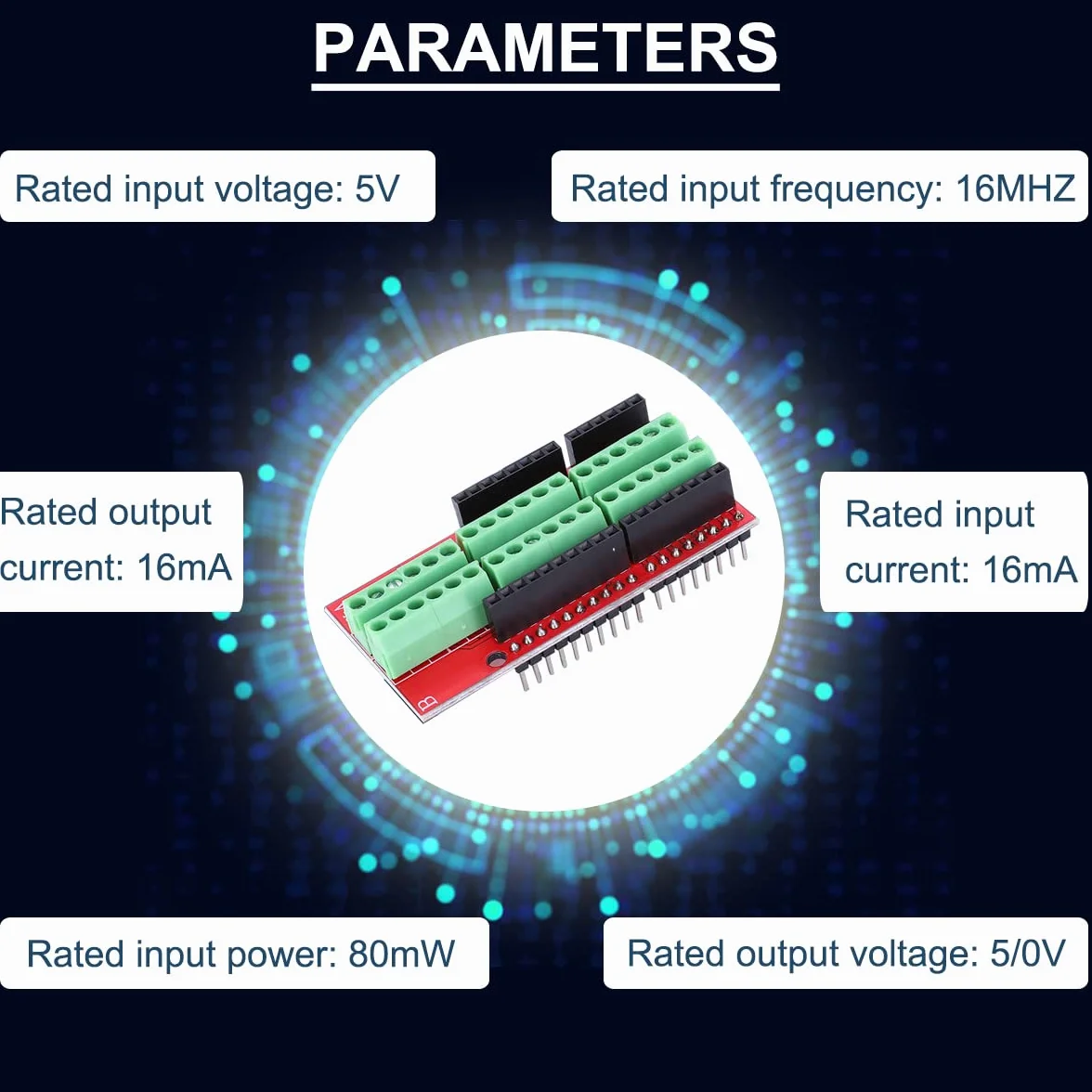 Screw Shield V2 karta rozszerzeń, stabilna płyta PCB, stabilna (podwójne wsparcie), kompatybilna z Arduino R3 Top (2 sztuki)