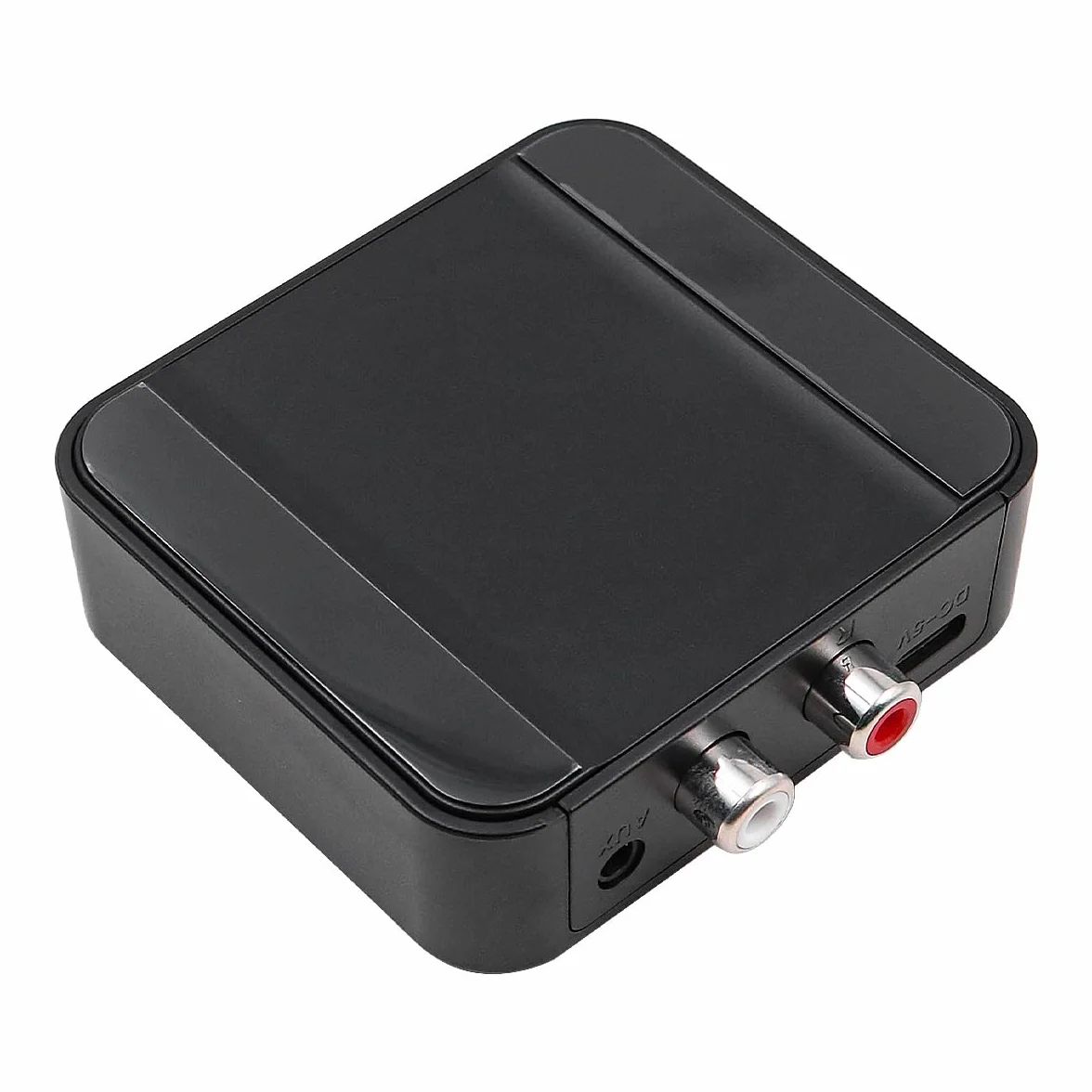 POFET Odbiornik Bluetooth 5.1 z gniazdem kart TF 3,5 mm AUX RCA NFC do domowego strumieniowego przesyłania muzyki stereo