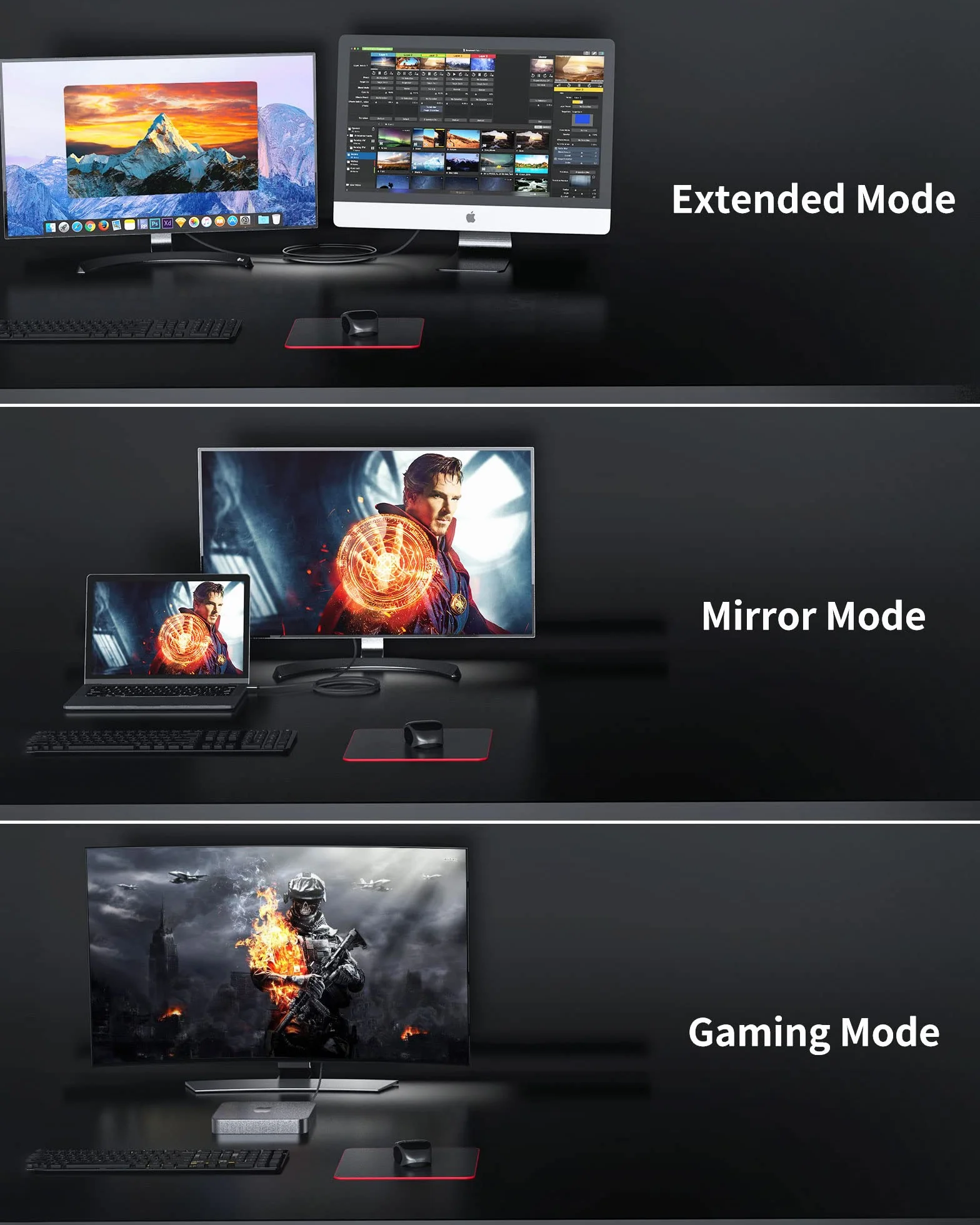 Silkland Kabel USB C DisplayPort 1.4 1M 8K@60Hz 4K@144Hz Thunderbolt 4/3 do MacBook Pro iPad Pro XPS