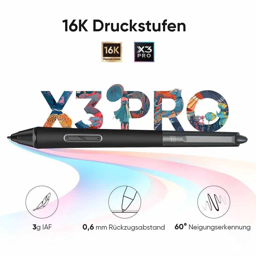 XPPen Deco Pro XLW Gen 2 tablet graficzny 16K poziomy ciśnienia Bluetooth 5.0 bez wyświetlacza
