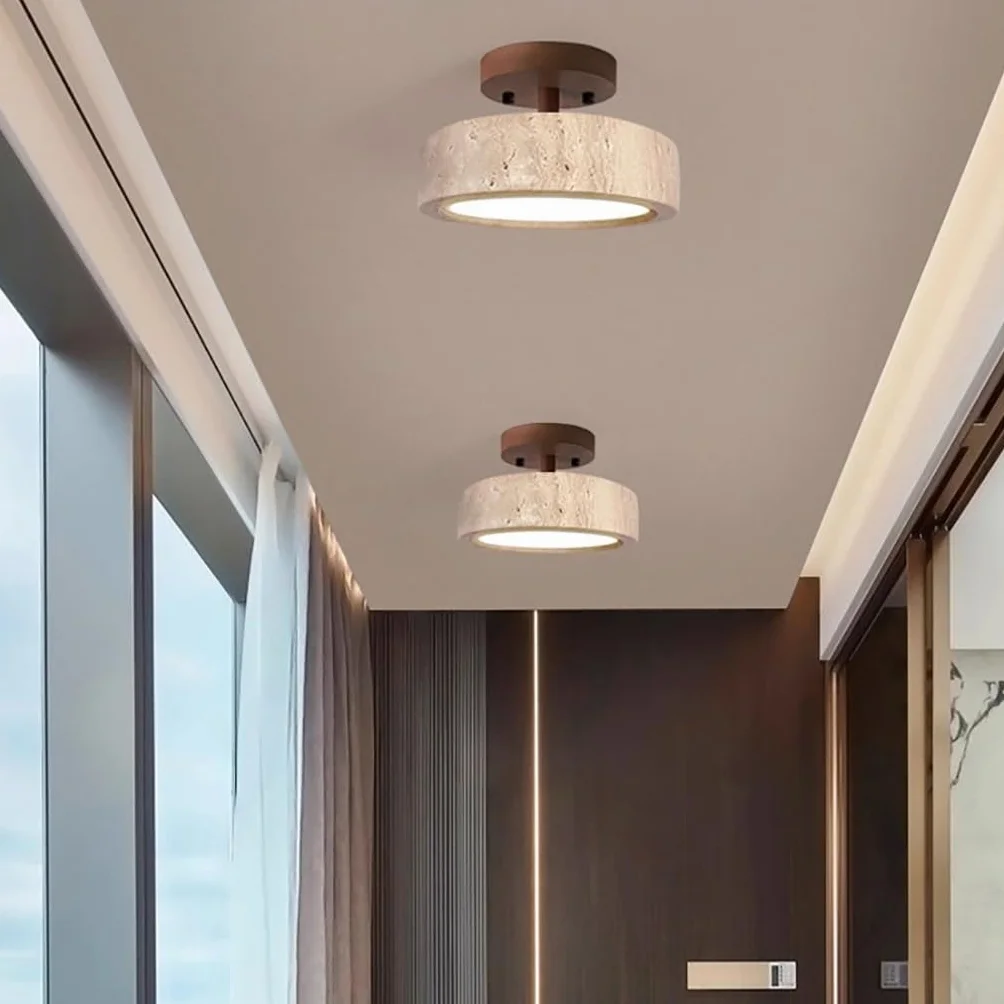 Światło Sufitowe Wabi Sabi Style Suspension Light Retro Stoł Jadalny Lampa Sufitowa Natural Rock Lampy Sufitowe Dom Lampy Sufitowe Używane Do Kuchni Salon Korytarz Sypialnia(B)