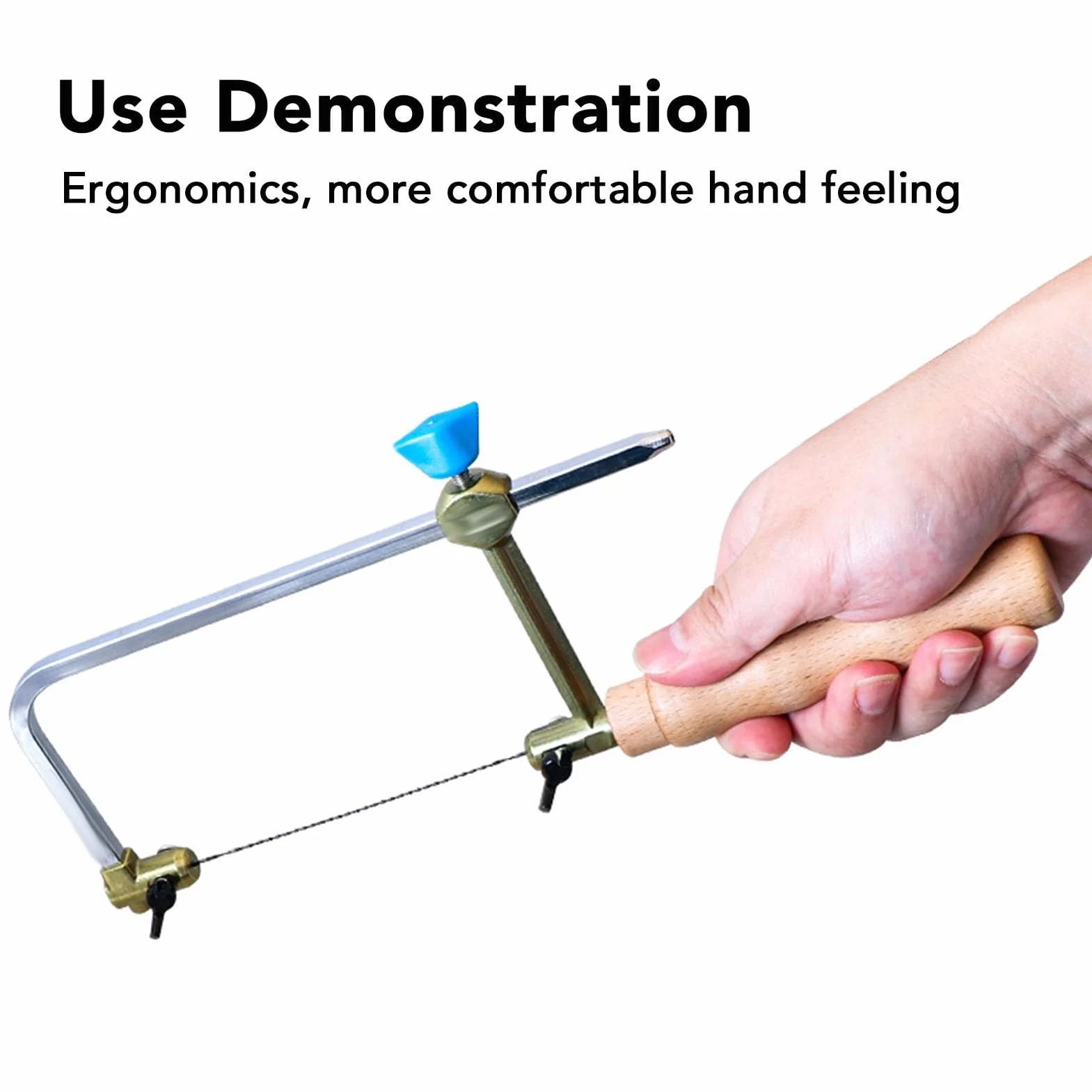 Coping Saw Mini Piła Drutowa Jubilerzy Piła łukowa Fret Cutter Piła Grawerowanie Piła