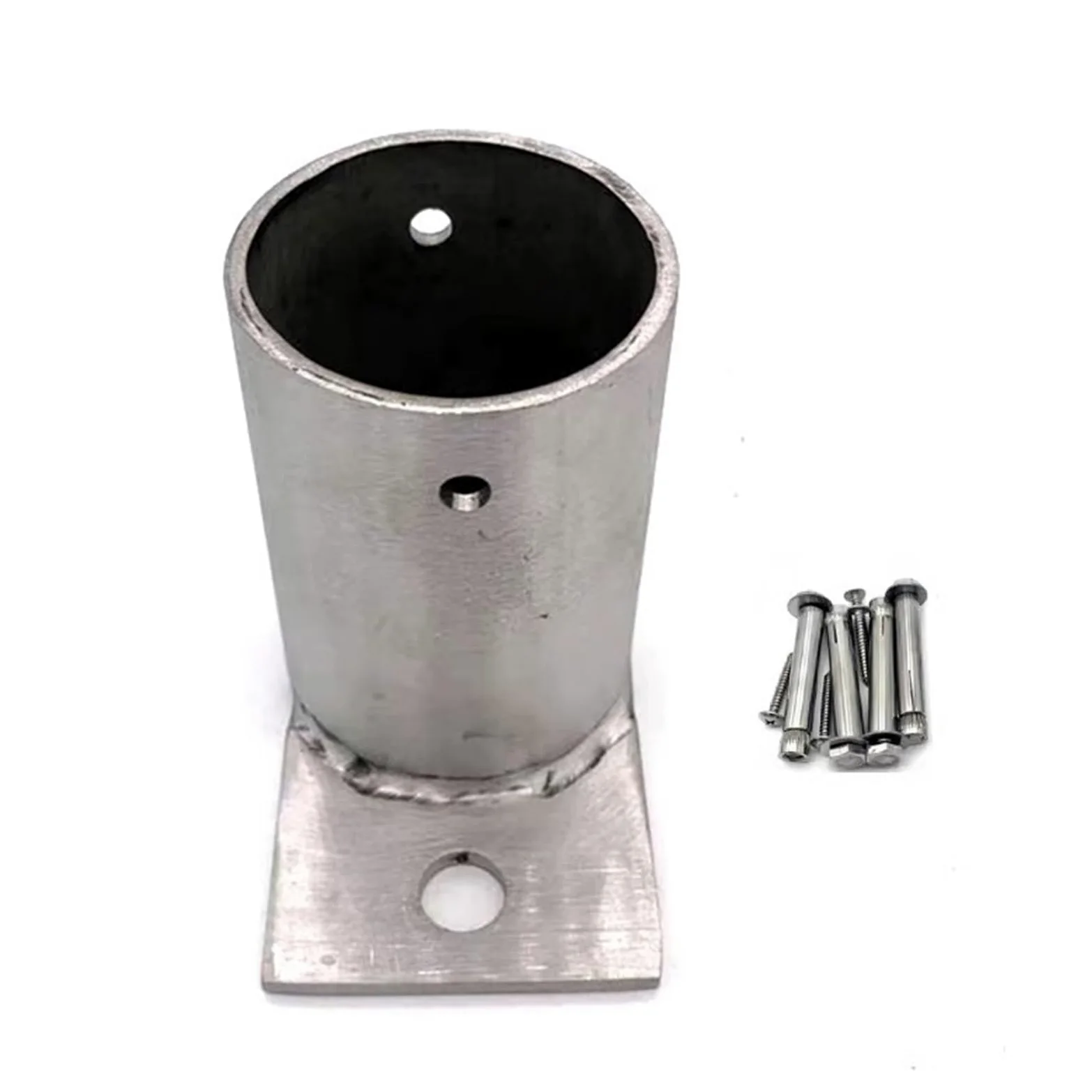 Regulowany słupek ogrodzeniowy obsługuje wytrzymałe kotwy do bezpiecznego tarasu i balustrady pergoli, sprzęt DIY do drewnianych pawilonów i projektów STR