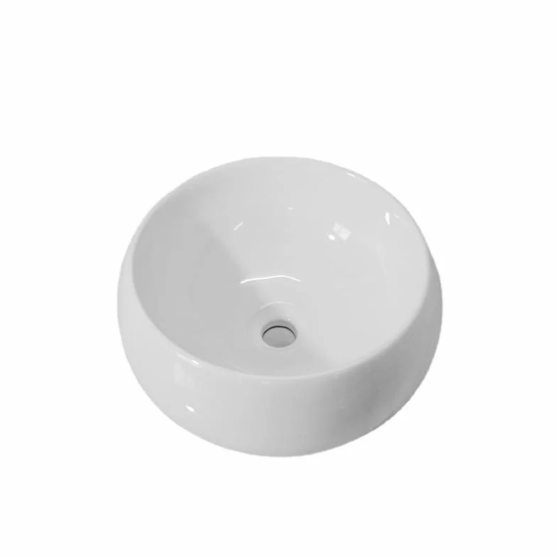 Umywalka Łazienkowa Nowoczesna Minimalistyczna Łazienka Umywalka Nablatowa Okrągła Umywalka Hotelowa Balkon Artystyczny Ceramiczna Umywalka Nablatowa Umywalka Nablat