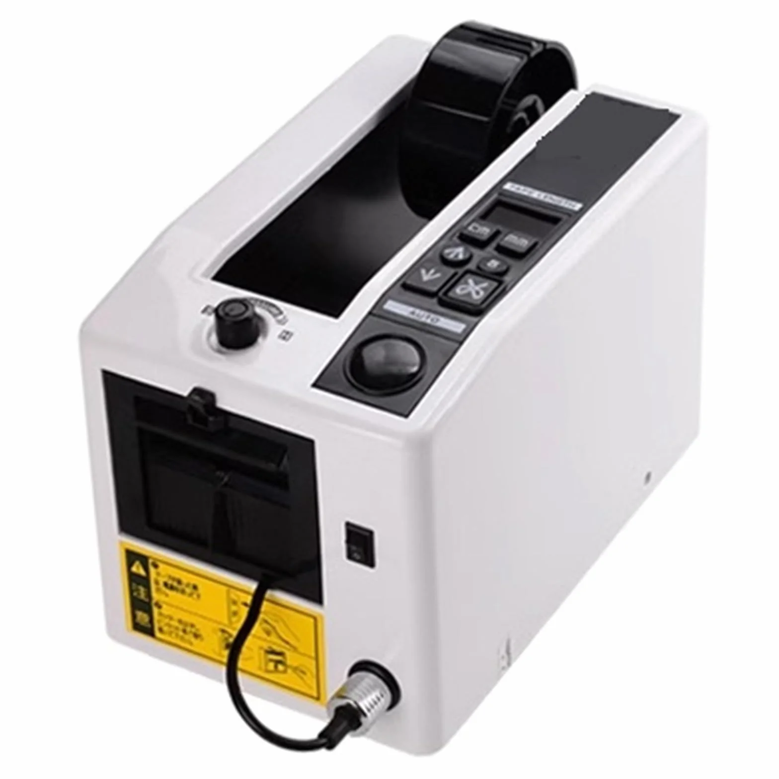 Automatyczny dyspenser taśmy Elektryczny inteligentny Szerokość taśmy 7-50mm | Maszyna do cięcia taśmy klejącej do wysyłki, pakowania, szkół(20-999mm)